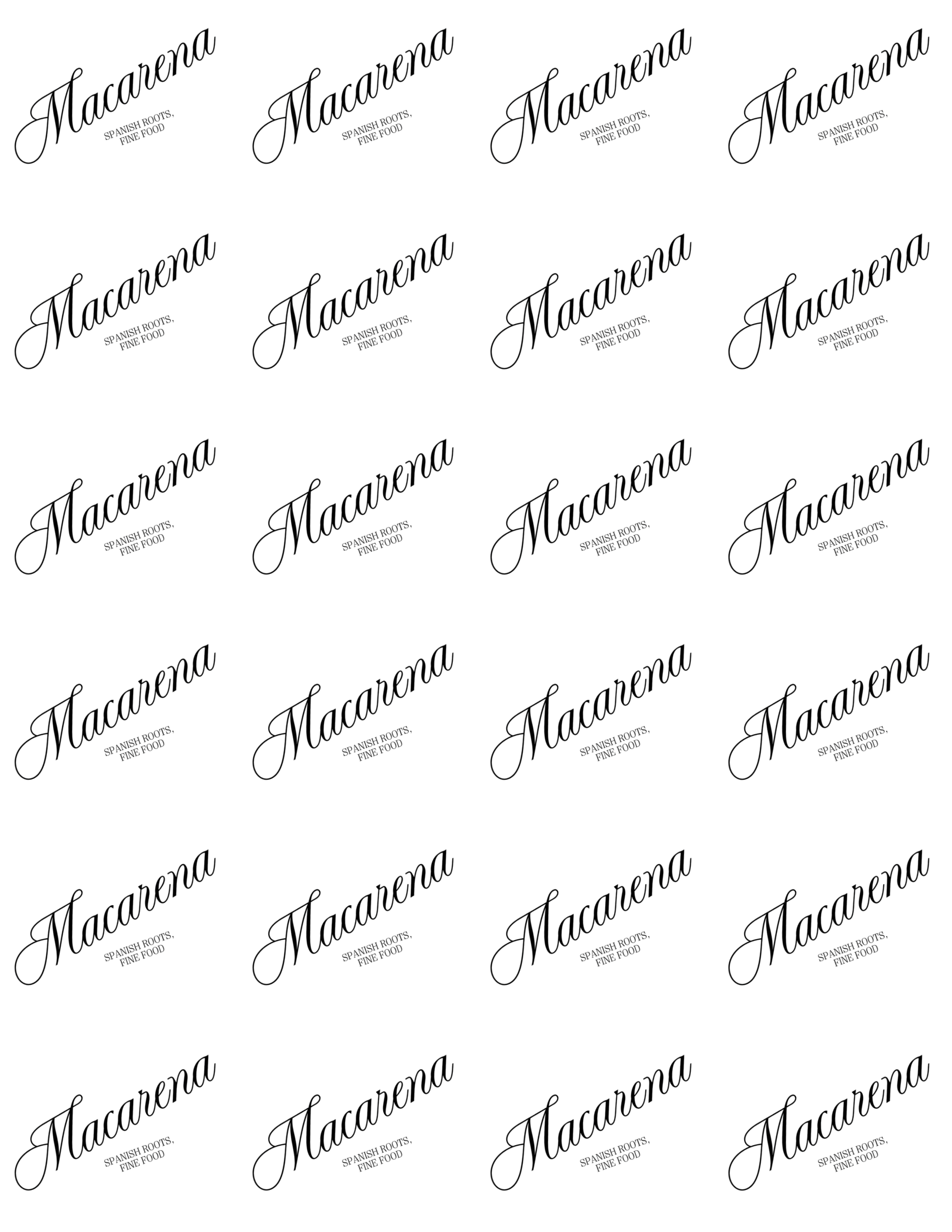 8.5" x 11" - 8000 - 1color - White